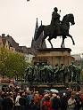 Reiterdenkmal kehrt zurueck auf dem Heumarkt P92